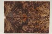Plaquettes pour la coutellerie, Loupe de Peuplier stabilis violet, ref:PLpPEs55239vi