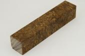 Carrelet  stylo, Loupe d'Erable Ngundo stabilis marron, ref:SLpErs56728ma