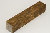 Carrelet  stylo, Loupe d'Erable Ngundo stabilis marron, ref:SLpErs56733ma