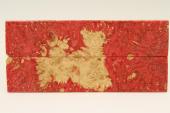 Plaquettes pour la coutellerie, Loupe d'Erable Ngundo stabilis rouge, ref:PLpErs58146r