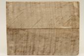 Plaquettes pour la coutellerie, Erable sycomore ondé stabilisé marron, ref:PESOs59363ma