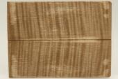 Plaquettes pour la coutellerie, Erable sycomore ond stabilis marron, ref:PESOs59363ma