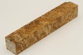 Carrelet  stylo, Loupe d'Erable Ngundo stabilis naturel, ref:SLpErs60549na