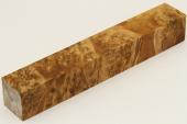Carrelet  stylo, Loupe d'Erable Ngundo stabilis naturel, ref:SLpErs60555na
