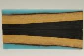 Plaquettes pour la coutellerie, Ebne du Sahel + rsine bleue, ref:PREbS60766