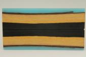 Plaquettes pour la coutellerie, Ebne du Sahel + rsine bleue, ref:PREbS60768