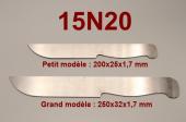 Ebauche de lame pour dbuter en 15N20, ref:ELame15N20