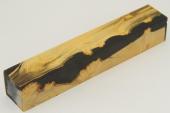 Carrelet pour le tournage, Loupe de Buis + rsine noire, ref:SRLpBU62272