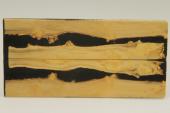 Plaquettes pour la coutellerie, loupe de Buis + rsine noire, ref:PRLpBU62665