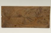 Plaquettes pour la coutellerie, Loupe de Chalef des Carpates stabilisé, ref:PLpCHALs62763