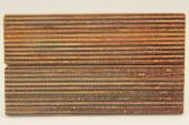Plaquettes pour la coutellerie, Htre multiligne stabilis multicolore, ref:PHs62848mu