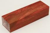 Bloc pour la coutellerie, Hêtre échauffé stabilisé rouge, ref:BHs63076r