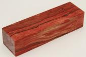 Bloc pour la coutellerie, Htre chauff stabilis rouge, ref:BHs63075r