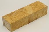 Bloc pour la coutellerie, Loupe d'Erable Ngundo stabilis naturel, ref:BLpErs63190na