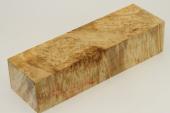 Bloc pour la coutellerie, Loupe d'Erable Négundo stabilisé naturel, ref:BLpErs63190na