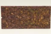 Plaquettes pour la coutellerie, Loupe d'Erable stabilis violet, ref:PLpErs63261vi