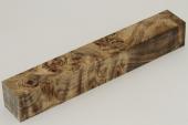 Carrelet  stylo, Loupe de Peuplier stabilise marron, ref:SLpPEs64148ma