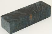 Bloc pour la coutellerie, Bouleau de Carélie stabilisé bleu, ref:BBMs64489b