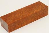 Bloc pour la coutellerie, Bouleau de Carlie stabilis orange, ref:BBMs64649o