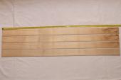 Lames pour branches d'arc, Frne, lot de 4, ref:LAFr65307