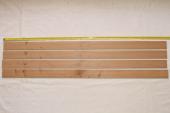 Lames pour branches d'arc, Orme, lot de 4, ref:LAOr65357