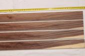 Lames pour branches d'arc, Palissandre de Santos, lot de 4, ref:LAPalDS65403