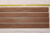 Lames pour branches d'arc, Palissandre de Santos, lot de 4, ref:LAPalDS65404