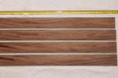 Lames pour branches d'arc, Palissandre de Santos, lot de 4, ref:LAPalDS65405