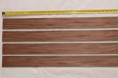 Lames pour branches d'arc, Palissandre de Santos, lot de 4, ref:LAPalDS65405