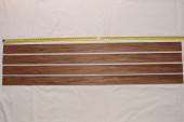 Lames pour branches d'arc, Palissandre de Santos, lot de 4, ref:LAPalDS65405
