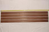 Lames pour branches d'arc, Palissandre de Santos, lot de 4, ref:LAPalDS65406
