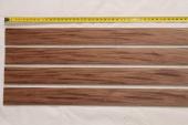 Lames pour branches d'arc, Palissandre de Santos, lot de 4, ref:LAPalDS65405