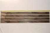 Lames pour branches d'arc, Ziricote, lot de 4, ref:LAZI65407
