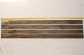 Lames pour branches d'arc, Ziricote, lot de 4, ref:LAZI65407
