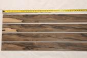 Lames pour branches d'arc, Ziricote, lot de 4, ref:LAZI65407