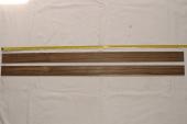 Lames pour branches d'arc, Ziricote, lot de 2, ref:LAZI65410