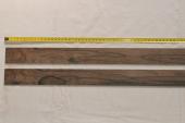 Lames pour branches d'arc, Ziricote, lot de 2, ref:LAZI65409