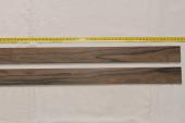 Lames pour branches d'arc, Ziricote, lot de 2, ref:LAZI65409