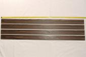 Lames pour branches d'arc, Ziricote, lot de 4, ref:LAZI65408