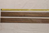 Lames pour branches d'arc, Ziricote, lot de 2, ref:LAZI65410