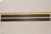 Lames pour branches d'arc, Ziricote, lot de 2, ref:LAZI65452