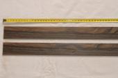 Lames pour branches d'arc, Ziricote, lot de 2, ref:LAZI65452