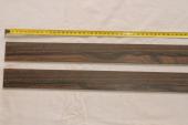 Lames pour branches d'arc, Ziricote, lot de 2, ref:LAZI65452