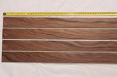 Lames pour branches d'arc, Palissandre de Santos, lot de 4, ref:LAPalDS65402