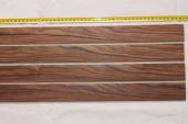 Lames pour branches d'arc, Palissandre de Santos, lot de 4, ref:LAPalDS65402