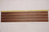 Lames pour branches d'arc, Palissandre de Santos, lot de 4, ref:LAPalDS65401