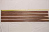 Lames pour branches d'arc, Palissandre de Santos, lot de 4, ref:LAPalDS65403