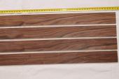 Lames pour branches d'arc, Palissandre de Santos, lot de 4, ref:LAPalDS65402