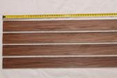 Lames pour branches d'arc, Palissandre de Santos, lot de 4, ref:LAPalDS65403
