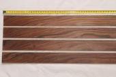 Lames pour branches d'arc, Palissandre de Santos, lot de 4, ref:LAPalDS65402